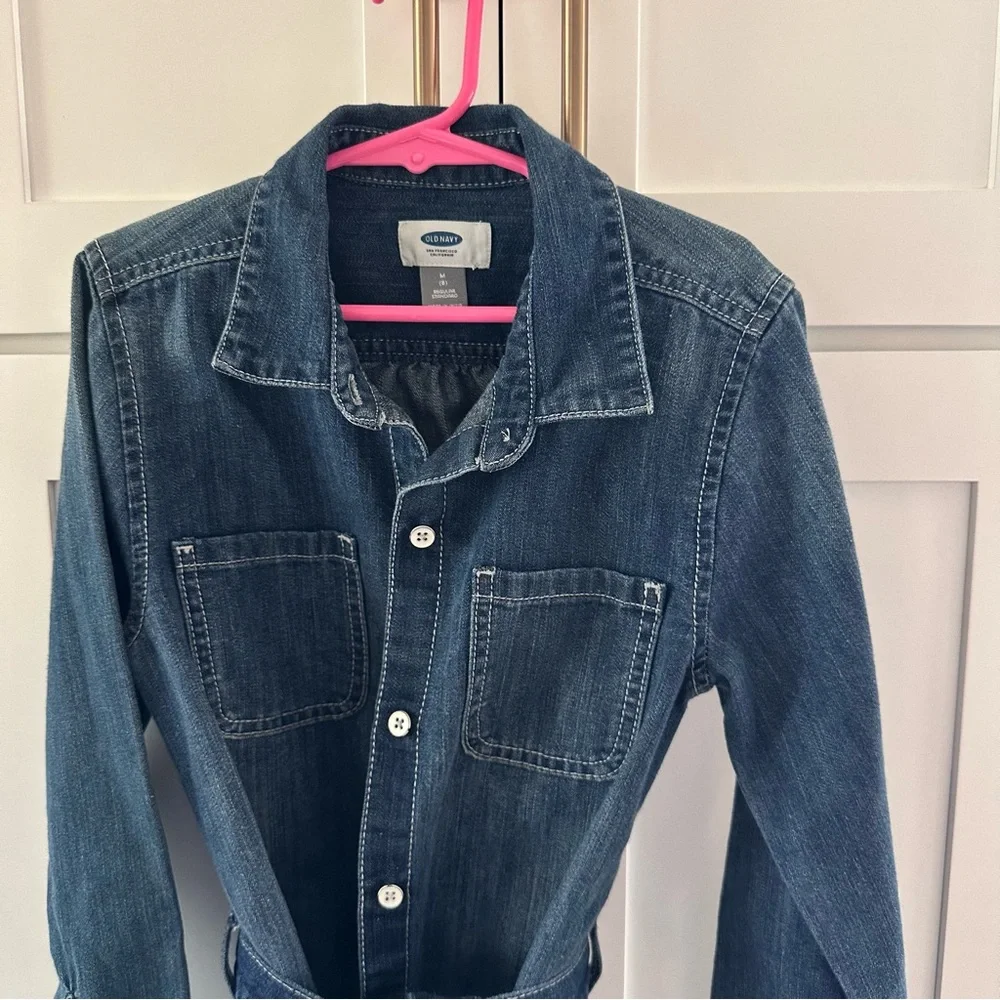 Old Navy Denim Shirt Dress